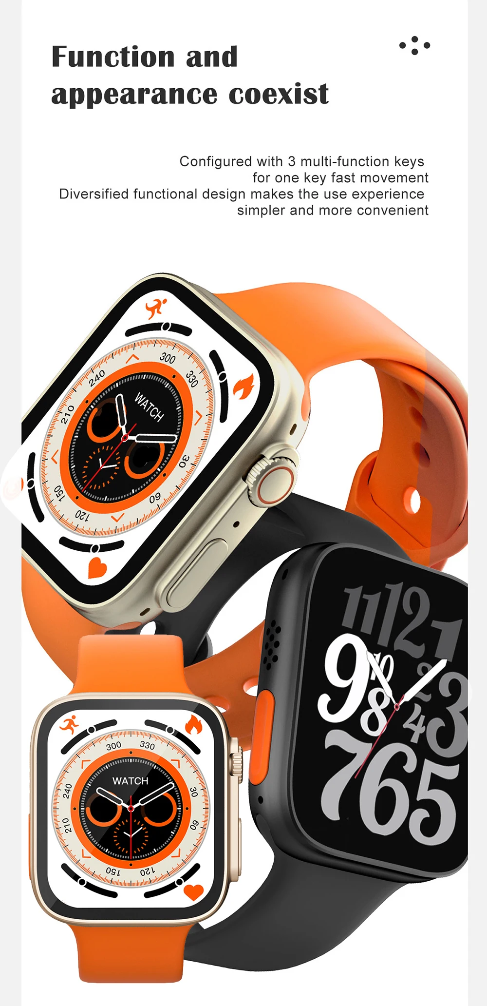 ø 8 Ʈ ġ XS8  Ʈ Smartwatch    ȭ    HD ȭ PK S8 MT8 X8 Max