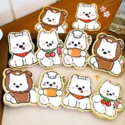 Cute Cartoon West Highland Dog Sticky Notes - Strong Adhesive and Eye - Catching Design (8pcs random)