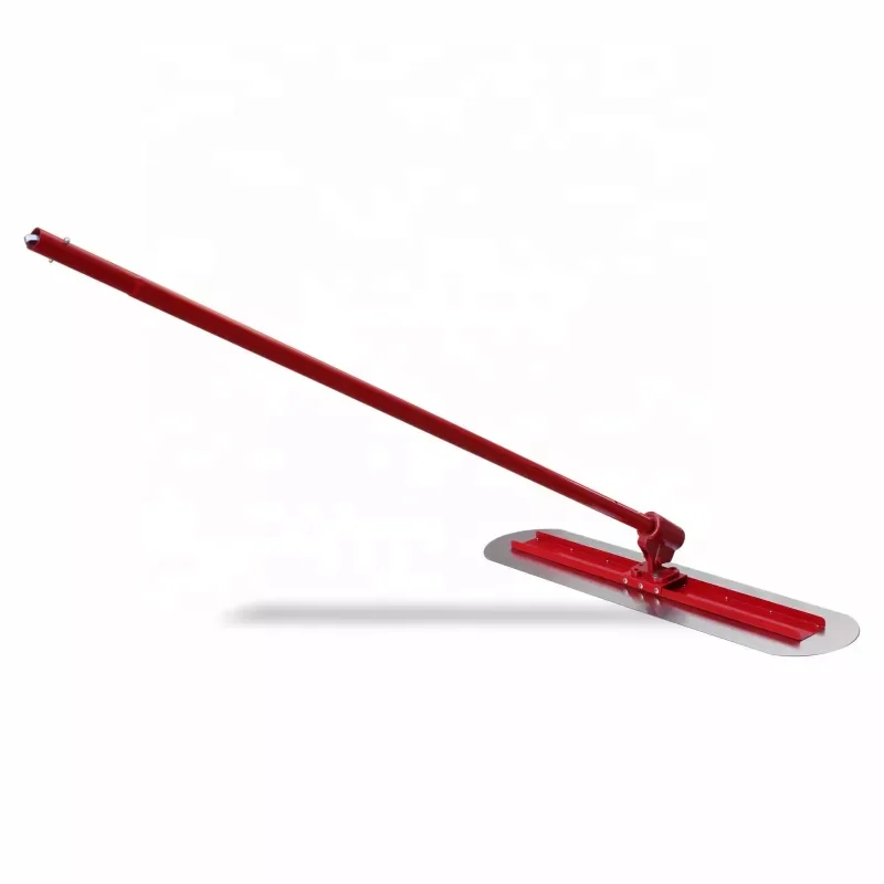 

Stainless Steel Concrete Trowel Cement Finishing Tool W/ Round End Surface Smoothing Tool & Float Handle