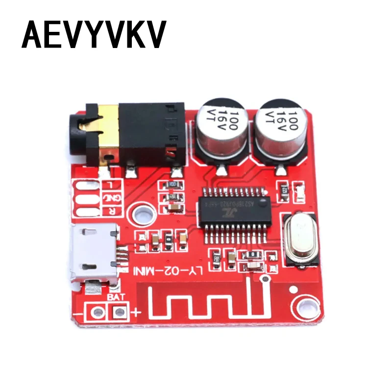 

DIY Bluetooth Audio Receiver Board Bluetooth 5.0 MP3 Lossless Car Audio Decoder Board Wireless Stereo Music Module 3.7-5V XY-BT