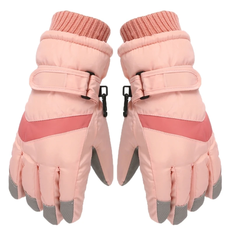1 Pair Breathable Skiing Gloves Windproof Winter Outdoor Mittens Sports Gloves 5