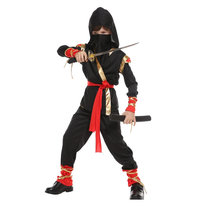 

Children Role Play Samurai Costume Carnival Party Cosplay Costume Japanese Anime Theme Stage Performance Ninja Uniform Unisex