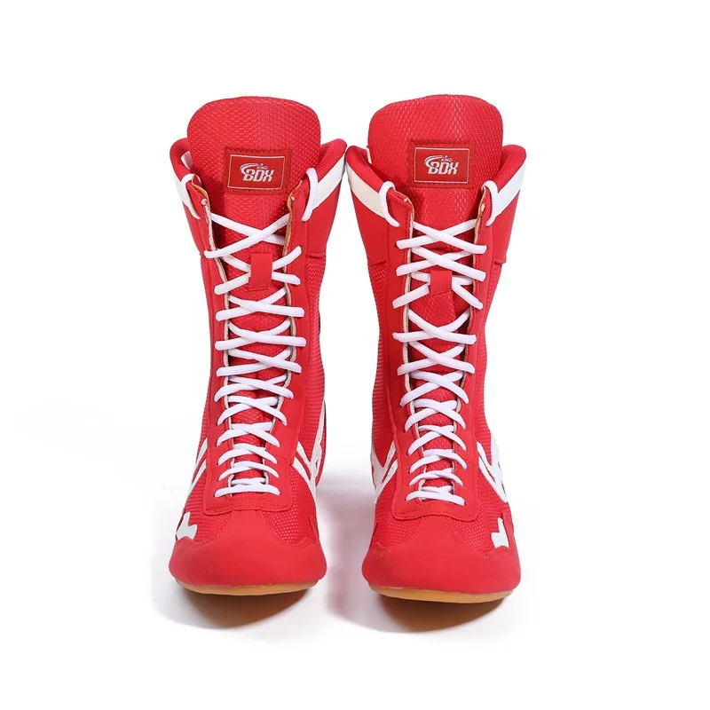 High Top Soft Boxing Shoes Men Women Size 35-46 for Wrestling
