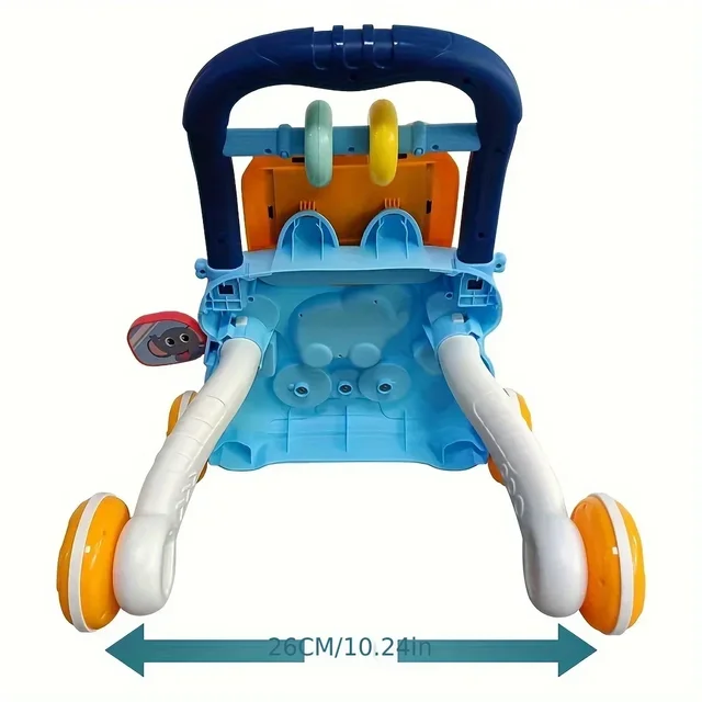 0-12 Months  Multifunction Toddler Trolley Musical Drawing Walker Exercise Hearing Learn Walk Hand Push Walker Early Educational 6