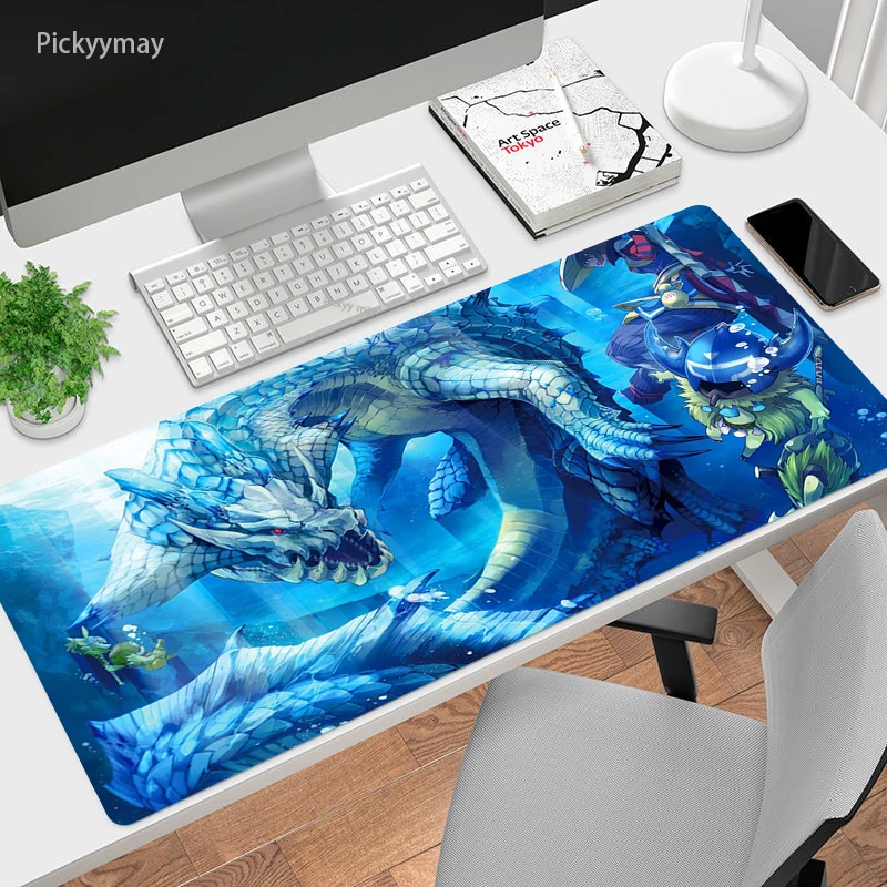 Anime monster hunter armor dragon hullabaloo Playmat Mat Desk Pad