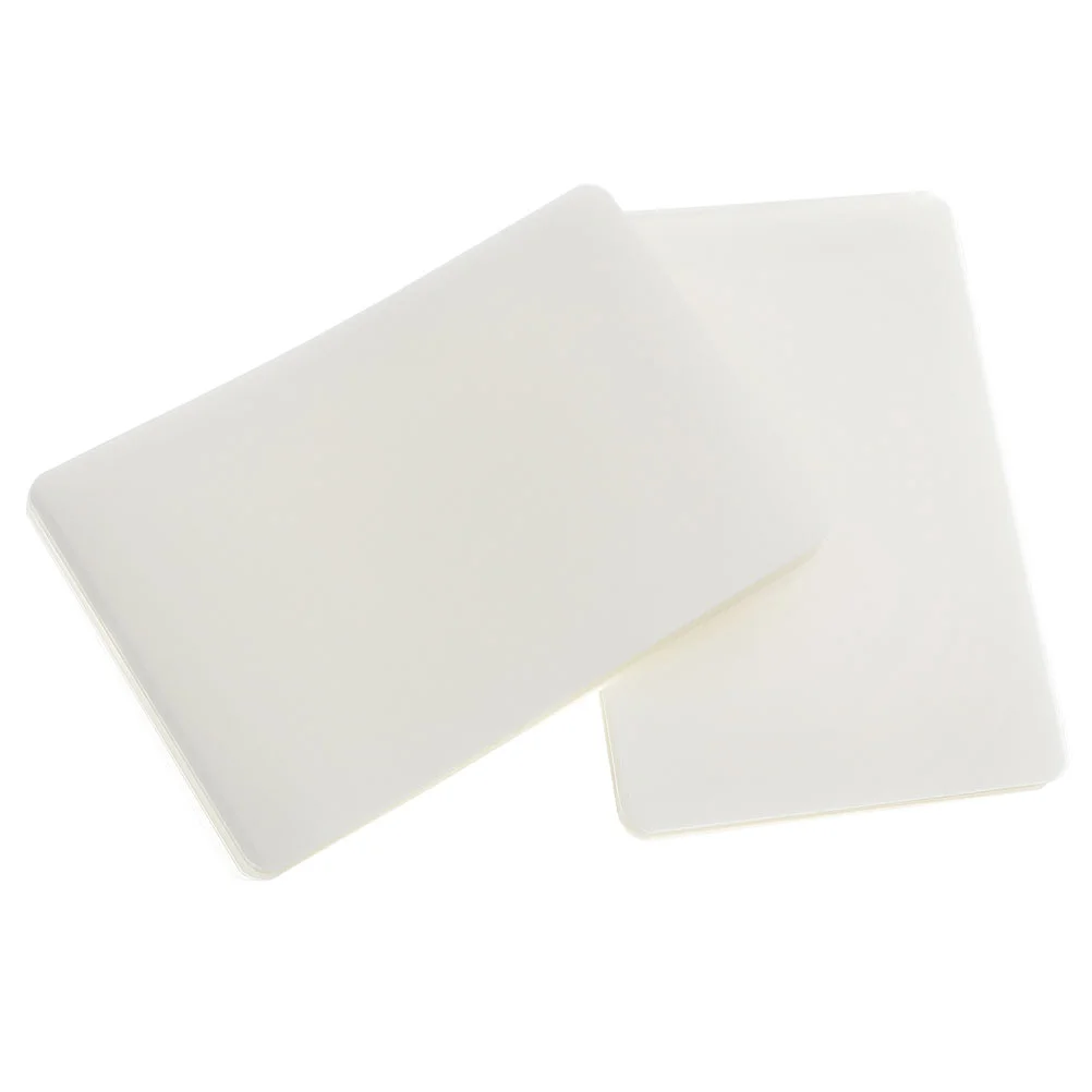 

100 Sheets Clear Film Waterproof Laminating Platen Document Protection Photo Protective Practical Plastic Documents