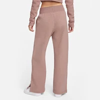 Nike véritable 2024 nouveau pantalon ample taille haute à jambes larges doublé polaire pour femmes FN3623-208 2