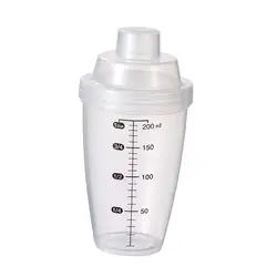 Versatile Protein Shaker Bottle with Measuring Scale for Mixing Powders and Beverages (As show)