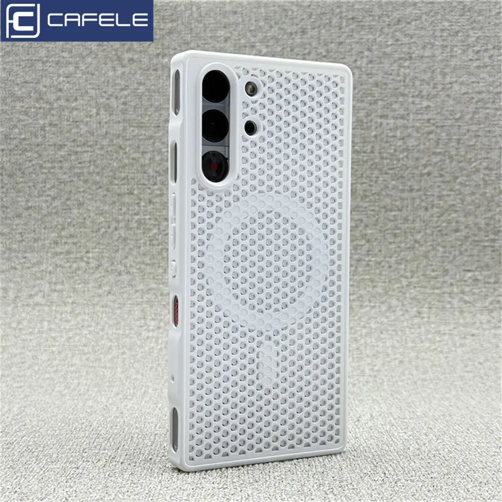 Honeycomb Heat Dissipation Breathable Magnetic Phone Case