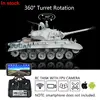 Gifts Heng Long 1/16 7.0 Upgraded FPV USA M26 Pershing RTR RC Tank 3838 Metal Idlers Promotion Model Toys for Boys TH17318-SMT4 1