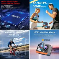 2" Touch IPS Dual Screen Action Camera 4K60FPS 30MP DVR Wi-Fi 170D EIS Optional Filter 1080P Webcam Underwater 30M Sport Cam - Image 2