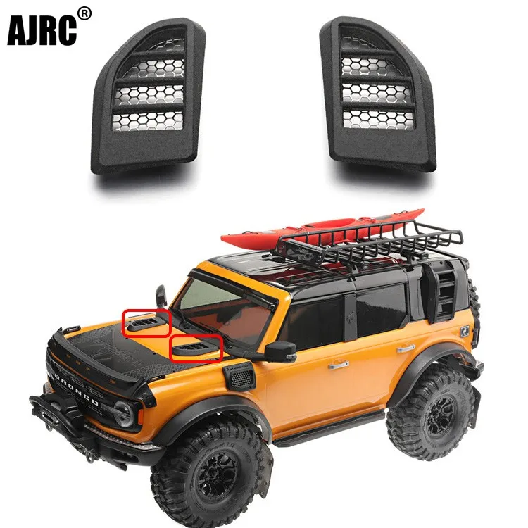

Для Trax Trx-4 Бронко черный нейлоновый материал трехмерная бленда воздуховыпускное отверстие и охлаждающее отверстие