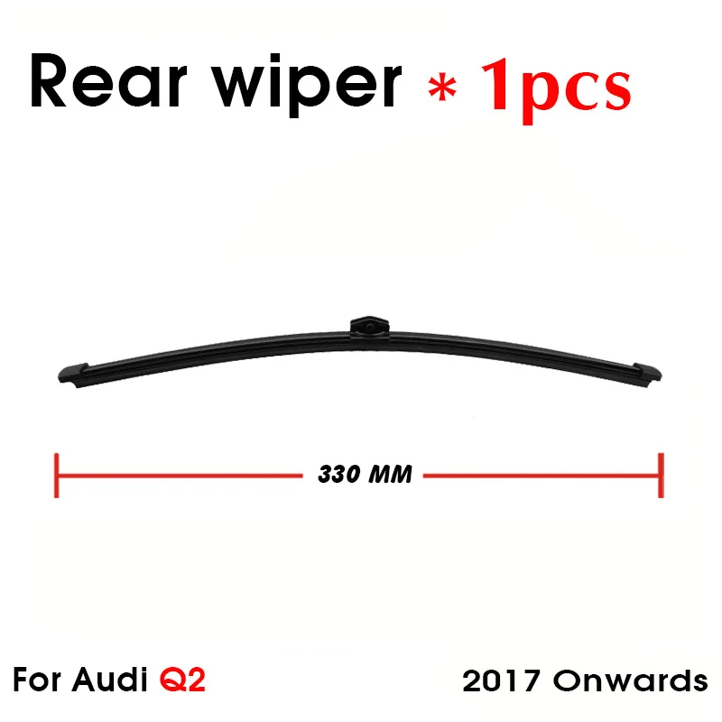 BEMOST Car Rear Windshield Wiper Arm Blade Brushes For AUDI Q2 2017 Onwards Hatchback Windscreen Washer Auto Accessories