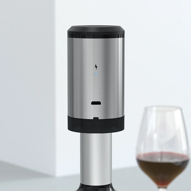 Bouchons de vin sous vide électriques, économiseur de bouteille de vin sous  vide automatique, réutilisable, garde au frais, outil de bar, nouveau -  AliExpress