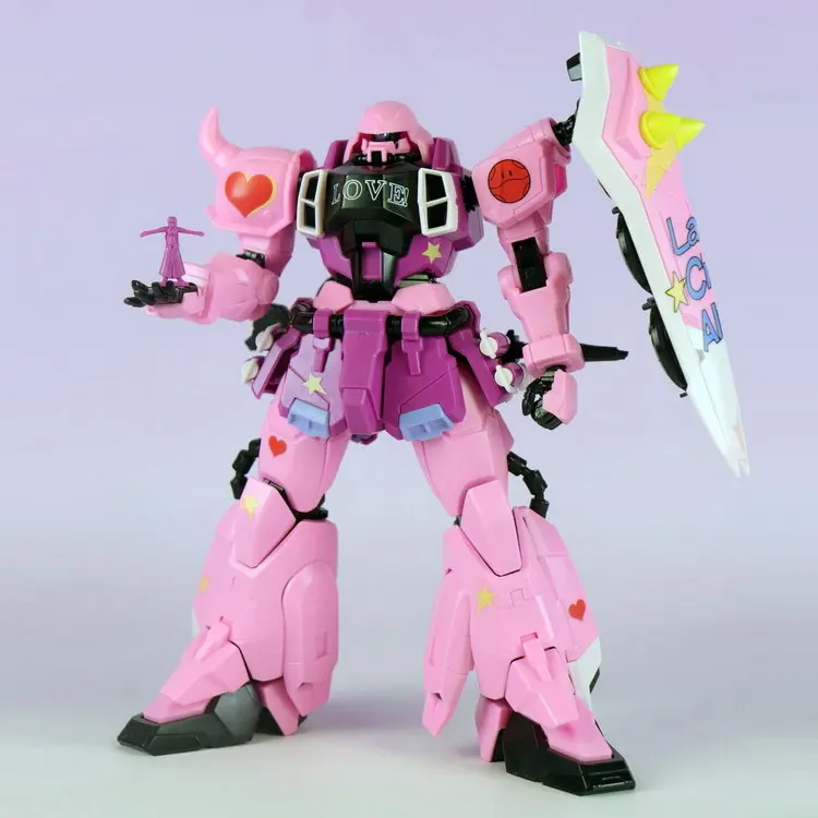 BANDAI - ASK Bandai Original GUNDAM Anime Model HG GTO 1/144 MS-06C-6/R6