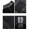 Summer Black Camo Training Set Mens Half Zip Combat Tops Waterproof Tactical Suit Elastic Multiple Pockets Quick Drying 3-pcs 5