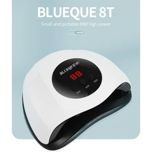 

Smart Induction 48W Nail Lamp For Curing All Gel Nail Polish Phototherapy Machine LED Nail Instrumentr UV Nail Baking Lamp Dryer