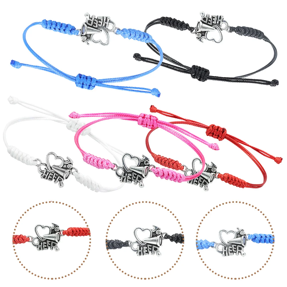 

Cheerleading Bracelets for Women Portable Wrist Chic Themed Delicate Decorative