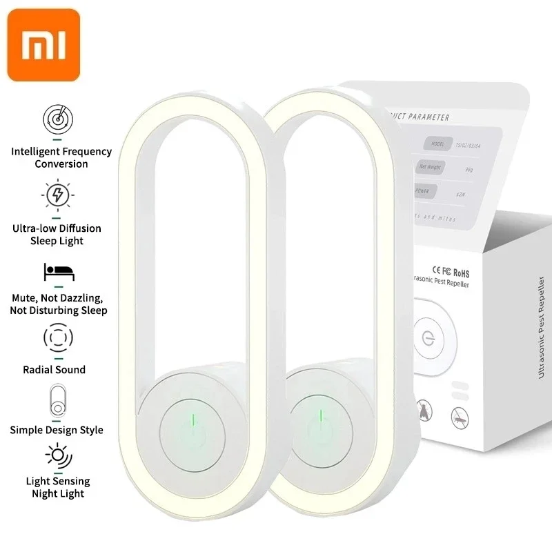 Xiaomi Neue Ultraschall Insekten Abweisend Elektronische Mückenschutz Maus Spinne Kakerlake Tragbare Insekten Mörder