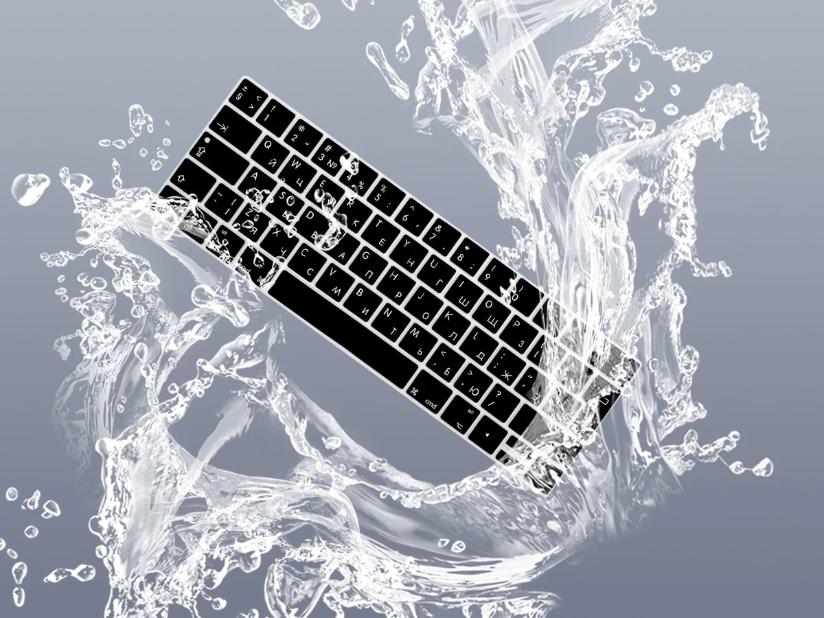 TPU Keyboard Cover for Macbook Pro 15 A1707 A1990 EU US Russian Spanish French Arabic Portuguese Hebrew