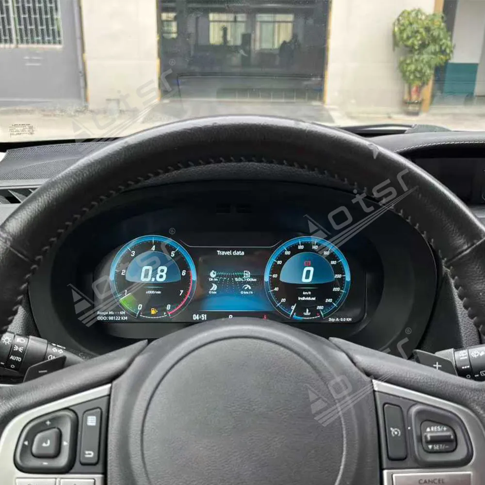 Panel de Instrumentos Digital para Subaru Forester Legacy 2013-2018, Cabina Virtual, Velocímetro Automático, Compatible con Volante a la Derecha e Izquierda 4