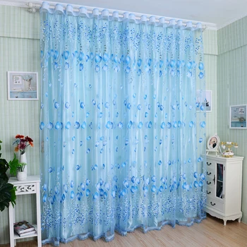 Modern Tulip Sheer Curtain 1