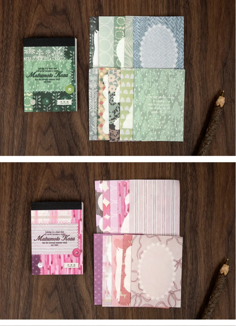Journal GO 100 Seiten Notizen aus dem Pine Grove Scrapbook, Dekorationsmaterial, Papier, Collage, Junk Journal, DIY, Hintergrundpapier, Notizblöcke – Detail 8