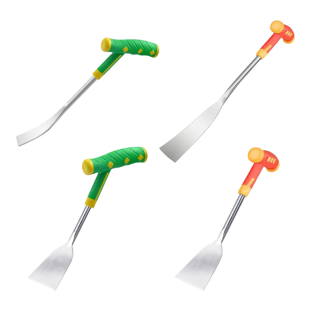 Garlic Digging Shovel Stainless Steel Agricultural Flower Shovel Dig Wild Herbs Garden Trowel Gardening Weeding