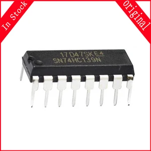 10PCS/lot SN74HC139N 74HC139 DIP16 SN74HC139 74HC139N DIP-16 and original IC In Stock