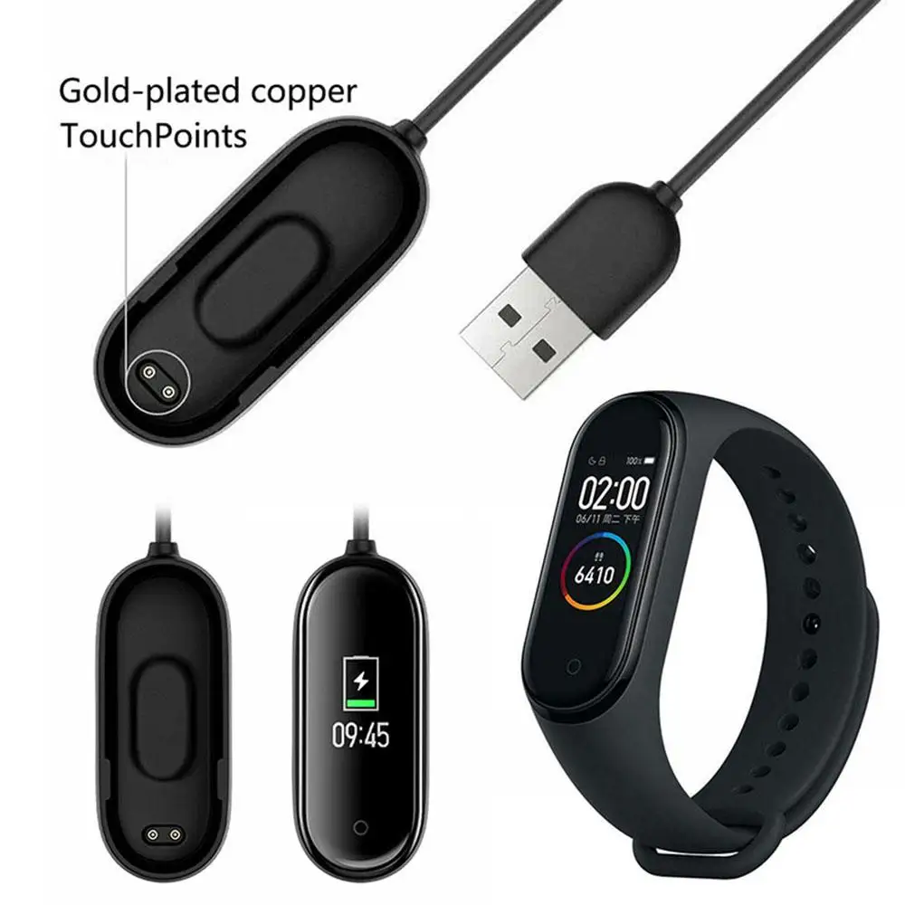 USB Chargers for Xiaomi Mi Band 4 Charger Smart Band Wristband Bracelet Charging Cable charging cable usb charging cable
