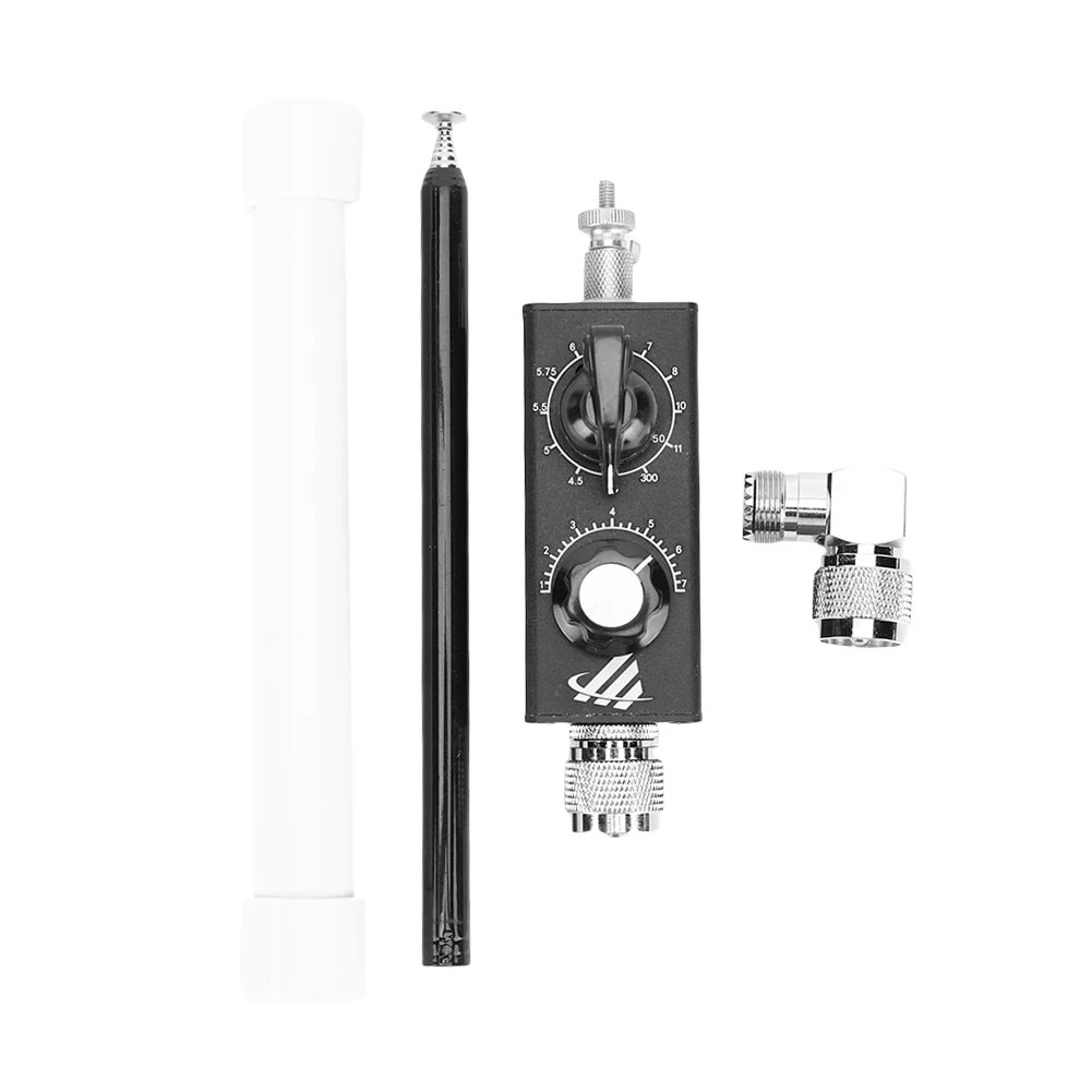 30W QRP 단파 안테나 5MHz-55MHz HF 안테나 풀밴드 튜닝 안테나 튜닝된 단파 안테나 FM 항공 UHF VHF용 UV 안테나