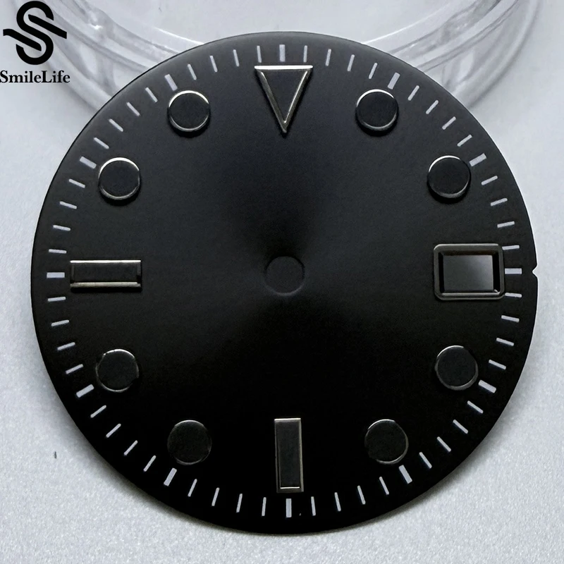 Luminous Green Frosted Watch Dial with Textured Finish