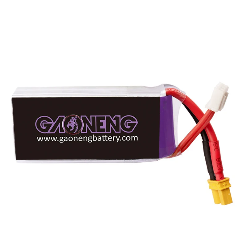 GNB Lipo Battery 2S 7.6V 1100mAh 60C/120C With XT30 Plug for Racing Drone FPV Quadcopter Helicopter Airplane Parts Hobby