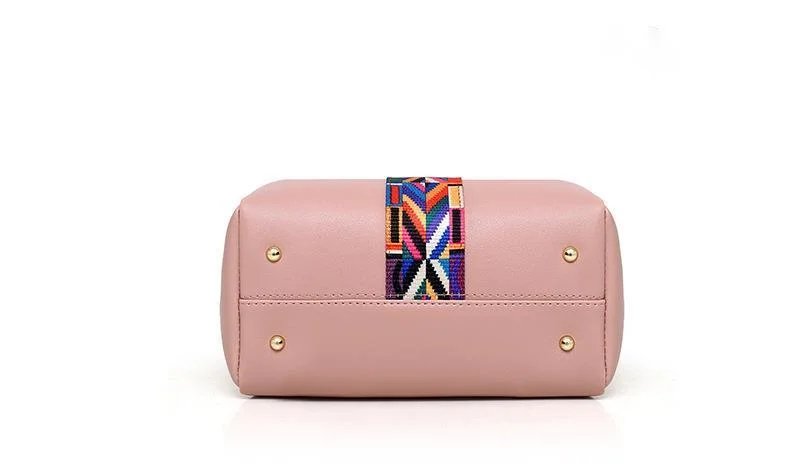 Set borse donna 4 pezzi borsa a tracolla e a secchiello_voghion.com