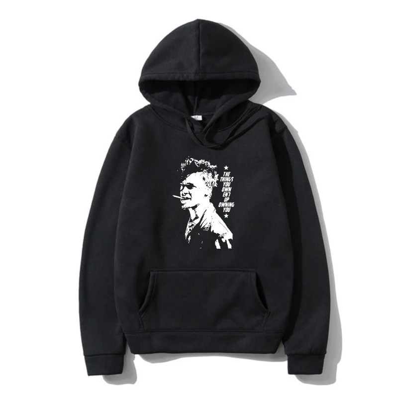 

Summer Style Fashion Men Figh Club Quote Tyler Funny Parody Fan Movie Outerwear Hoodies