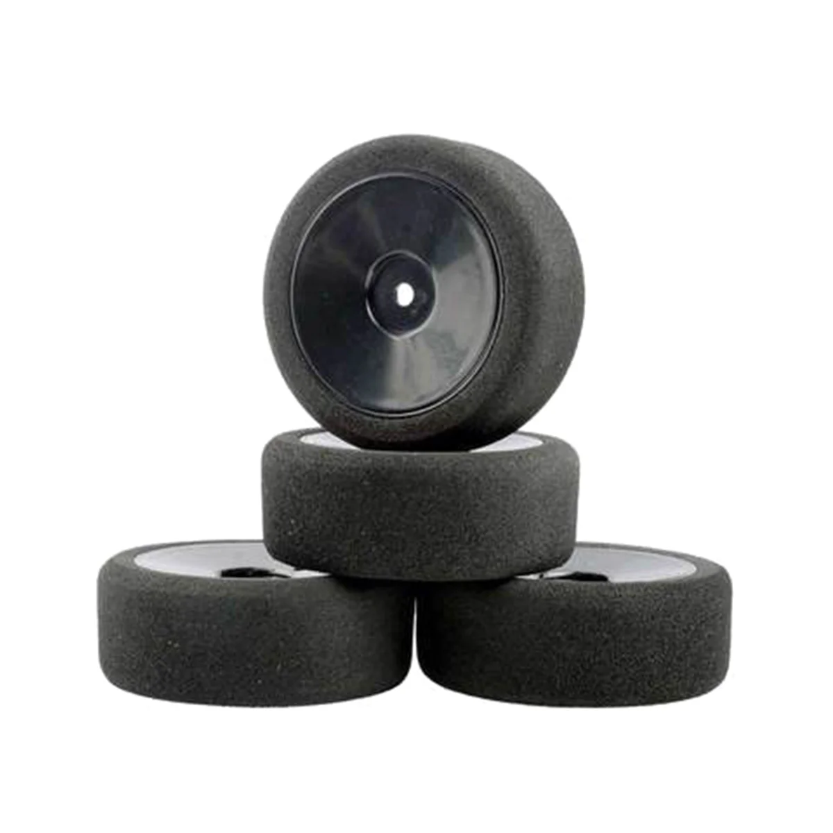 Per Il 1/10 Rs4 Kyosho Fw06 Sakura D4 Flat Sports Car Tt02 Simulazione Flat Sports Car Sponge Tire Rc Tire, Nero