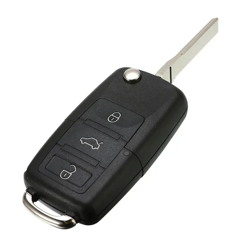 Folding Car Remote Key Shell Case For Volkswagen Vw Jetta Golf Passat Beetle Skoda Seat Polo B5 key case key case cover car key shell remote control case cover flip key fob shell