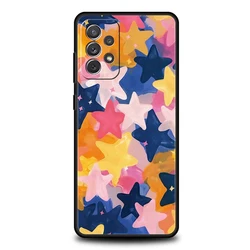 Colorful Stars Phone Case with Vibrant Design - Samsung A11 (A4)
