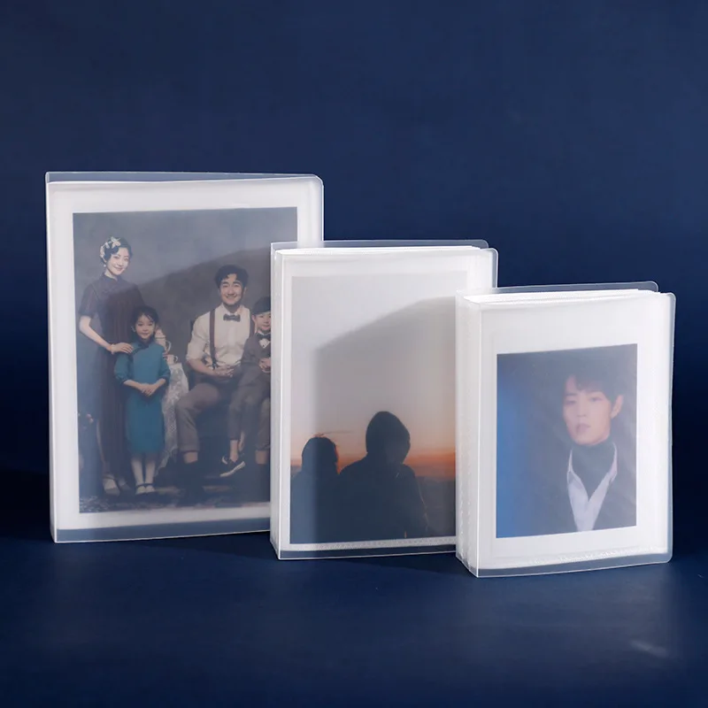 5/3inch Polaroid Photo Album Photos Family Album Collection PU Cover  Postcard Collection Book Interstitial Children's Baby Album - AliExpress