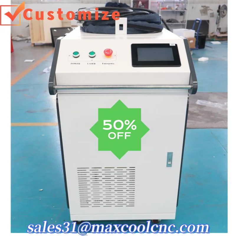 Continuous Laser Cleaning Machine Remove Rust Paint stripping Metal Raycus Jpt Max Mini Fiber Laser Cleaning Welding Machine 3