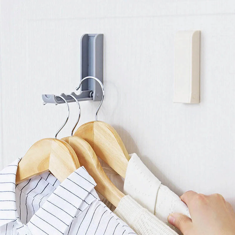 

Free Punching Self Adhesive Key Bathroom Towel Toliet Key Holder Storage Rack Door Hook Clothes Hanger