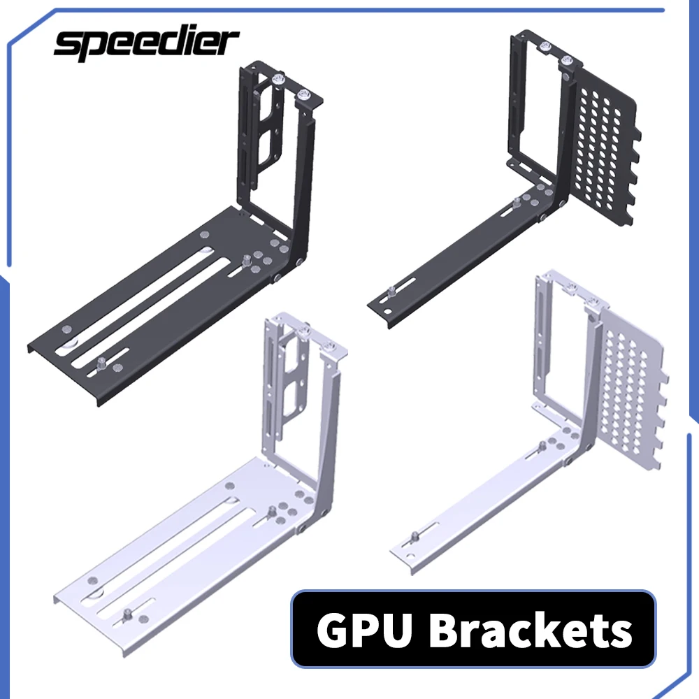 Staffa Per Scheda Grafica Verticale Supporto Per Gpu Interfaccia Pci-E 3.0/4.0 Supporto Per Scheda Video Vga Per Custodia Per Pc Atx