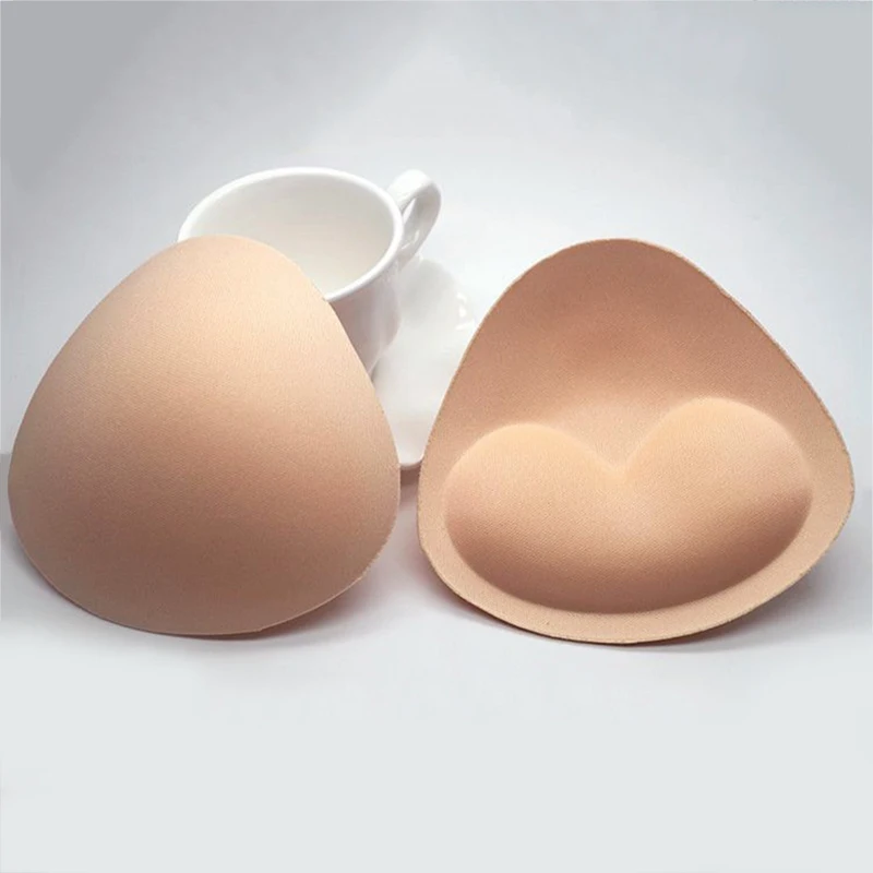 Bikini Set Swimsuit Women Swimwear Bikini Chest Pad Push Up Padded Silicone Sponge Bra Pad
