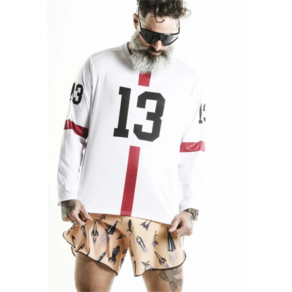 Love The Pain Men's Downhill Jerseys Mountain Bike Mtb Shirts Offroad Dh Motorcycle Long Sleeve T-shirt Motocross Sportwear New