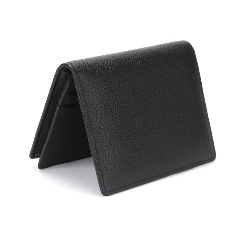 Men's Wallet Brown Black Fashion Credit Card Holder Wallet Zipper Pocket Men Bag Multi-card Hasp Id Business Card Purse Bags
