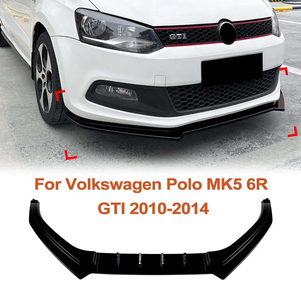 Car Front Bumper Spoiler Front Lower Lip Splitter For Volkswagen - Main Image