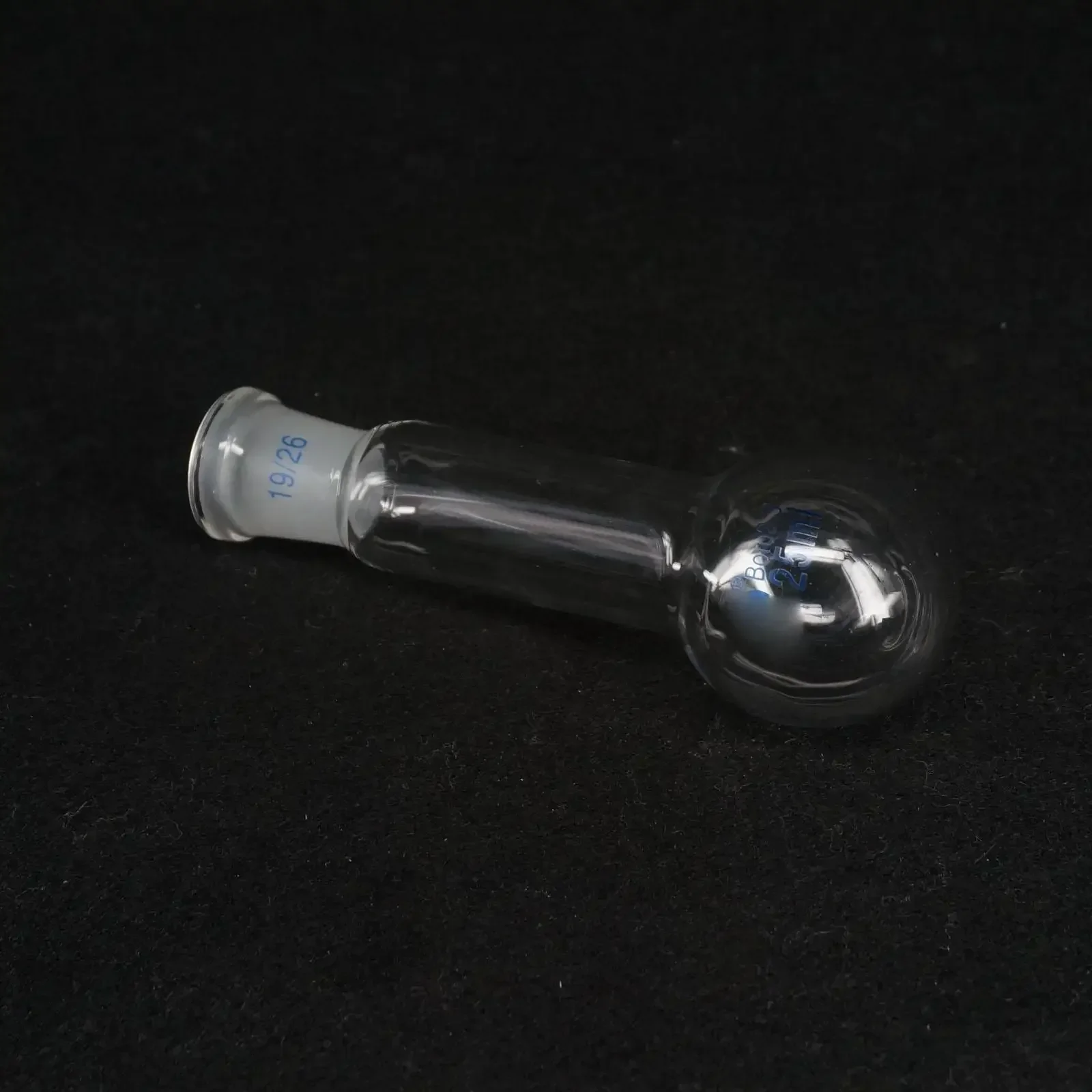 25ml 50ml 19/26 24/29 Joint Lab Borosilicate Glass Flask Long Neck Round Bottom