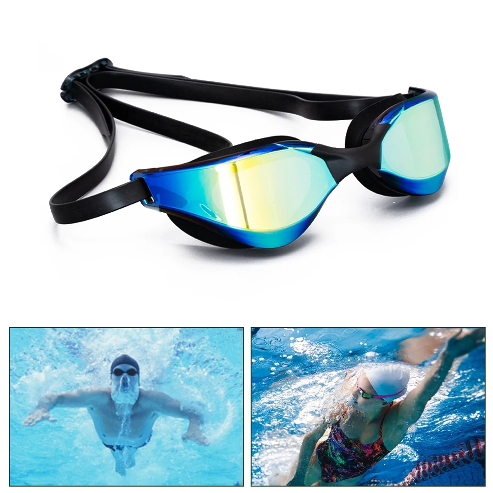 Waterproof Swimming Goggles Anti-fog Optical Anti-UV Professional Beach Accessories
