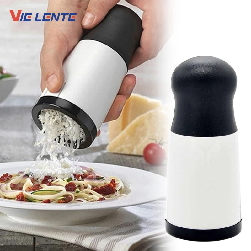 Cheese Grater 2 Pattern Blade Kitchen Gadgets Chocolate Grater DIY Butter Food Mill Cheese Slicer ABS+Stainless Steel