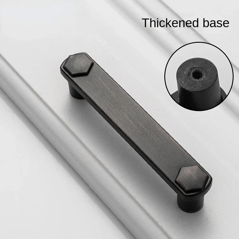 Description Picture 6 of itemVintage Zinc Alloy Black/Coffee Door Handles for Kitchen Cabinet Wardrobe Kitchen Bathroom Knob Furniture Handle